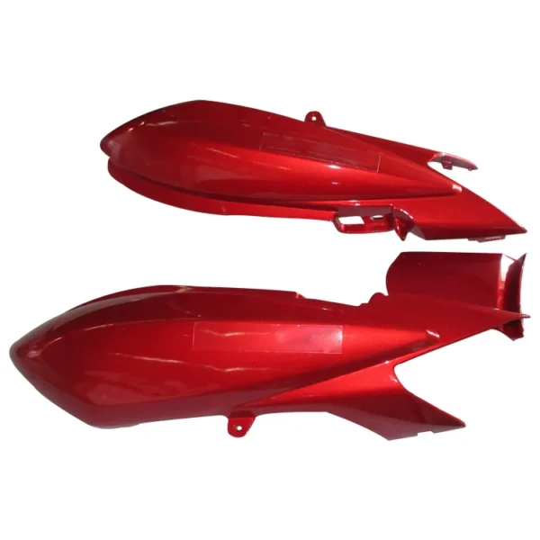 TVS Apache RTR 160 180 Tail Panel Seat Cowl Red