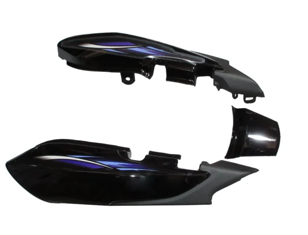 Tail Panel for TVS Star CVTi 110 Black Purple