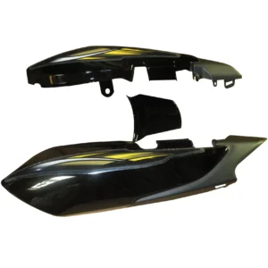 Tail Panel for TVS Star CVTi 110 Black Yellow
