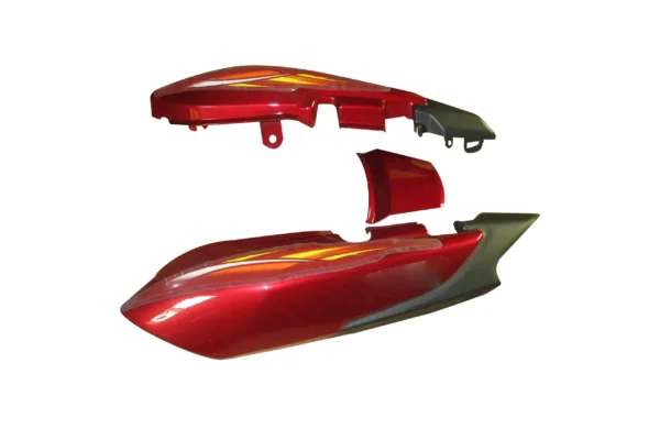 Tail Panel for TVS Star CVTi 110 Red