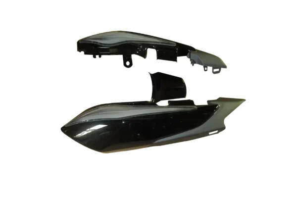 Tail Panel for TVS Star CVTi 110 Black Grey