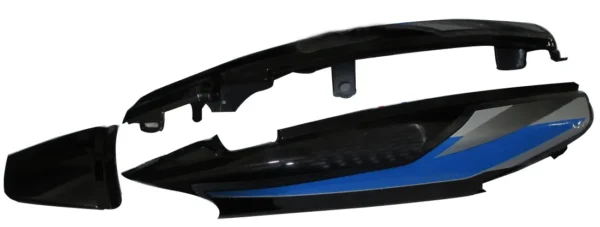 tail-panel-seat-cowl-tvs-star-sport-black Tail Panel for TVS Star Sport Black