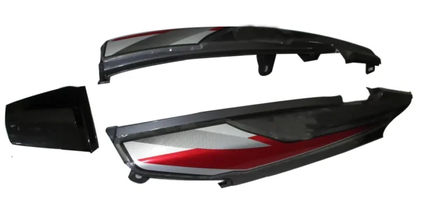 Tail Panel Seat Cowl for TVS Star Sport Grey