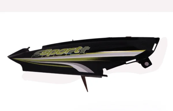 tail-panel-seat-cowl-tvs-star-sport-latest-type-3-black-green-stk TVS Star Sport Tail Panel Seat Cowl Black Green