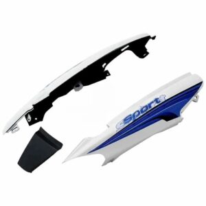 TVS Star Sport 3 ST Tail Panel Seat Cowl White