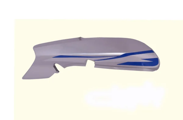 Tail Panel Seat Cowl for TVS Victor GL Silver