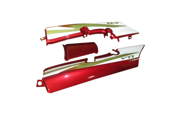 Tail Panel Seat Cowl for TVS Victor GLX Red