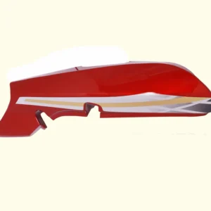 tail-panel-seat-cowl-tvs-victor-gx-red Tail Panel Seat Cowl for TVS Victor GX Red