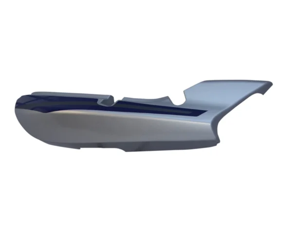 Tail Panel Seat Cowl for TVS Victor GX Silver