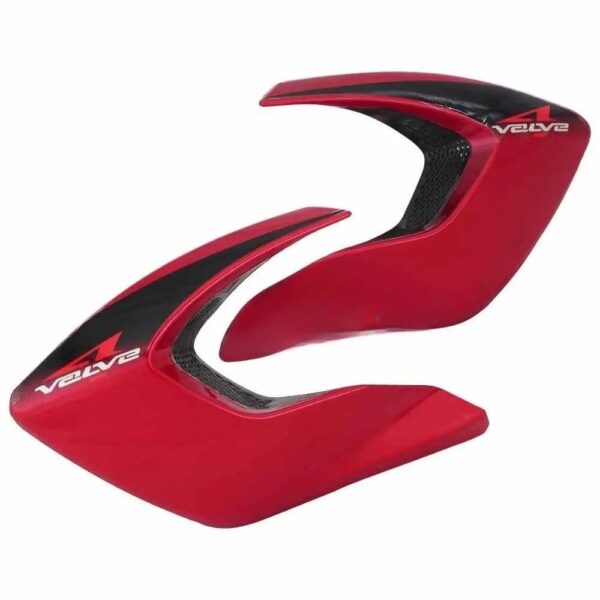 Pulsar 135cc Red Tank Side Cover Set LH RH
