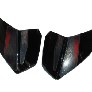 Pulsar 150 180cc Tank Cover Set Black Red