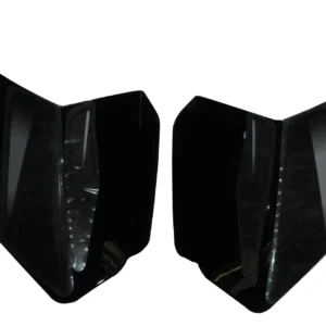 Pulsar 150 180cc Tank Side Cover Set Black Silver