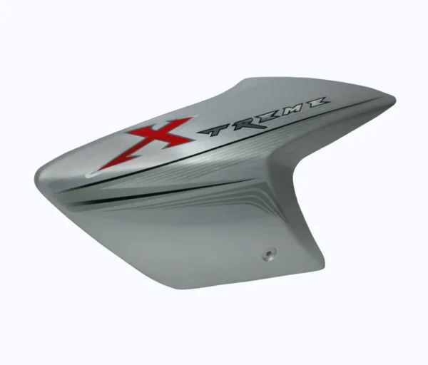 Tank Side Cover Set for Honda CBZ Xtreme Silver