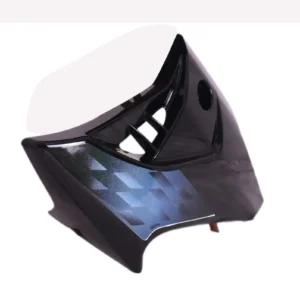 Hero Honda Glamour Tank Side Panel Set LH RH Black Blue