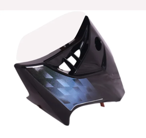 Hero Honda Glamour Tank Side Panel Set LH RH Black Blue