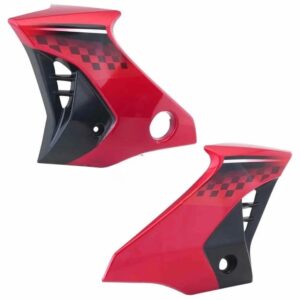 Hero Honda Glamour Tank Side Cover LH RH Red