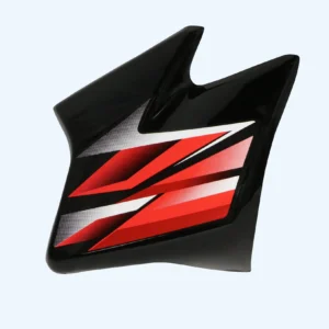 Hero Honda Shine SP Type 3 Side Panel Set Black Red