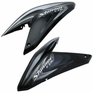 Stunner Black Tank Side Cover Set Honda