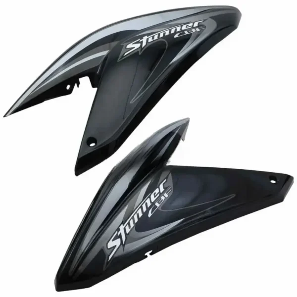 Stunner Black Tank Side Cover Set Honda