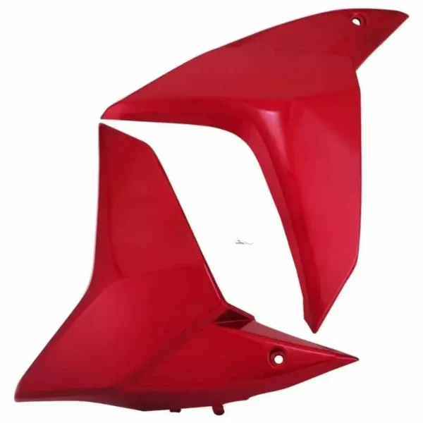 Twister Red Tank Side Cover Set LH RH