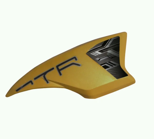 Apache RTR 180cc Tank Side Panel LH RH Yellow