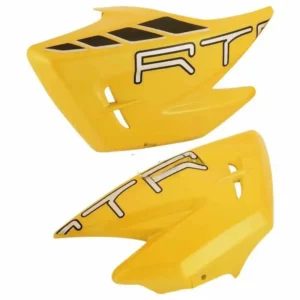 Apache RTR 180cc Yellow Tank Side Panel Set