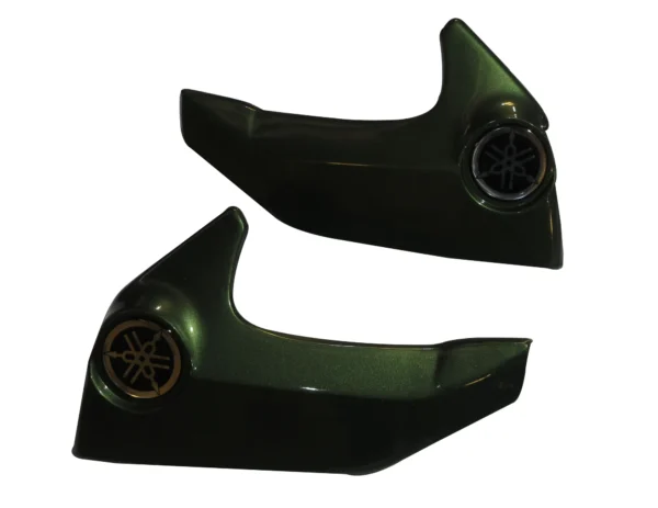 Yamaha FZ Tank Side Panels LH RH Army Green