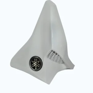 Yamaha FZ V2 Side Tank Cover Pair Bluish Pearl White
