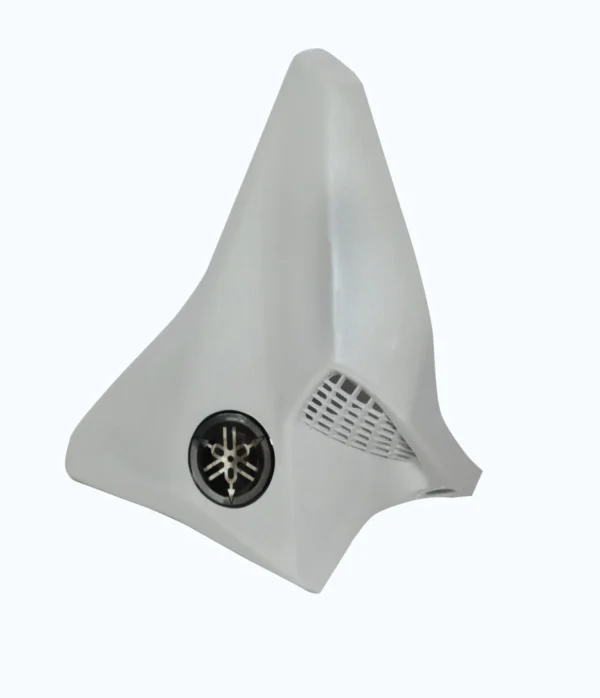 Yamaha FZ V2 Side Tank Cover Pair Bluish Pearl White