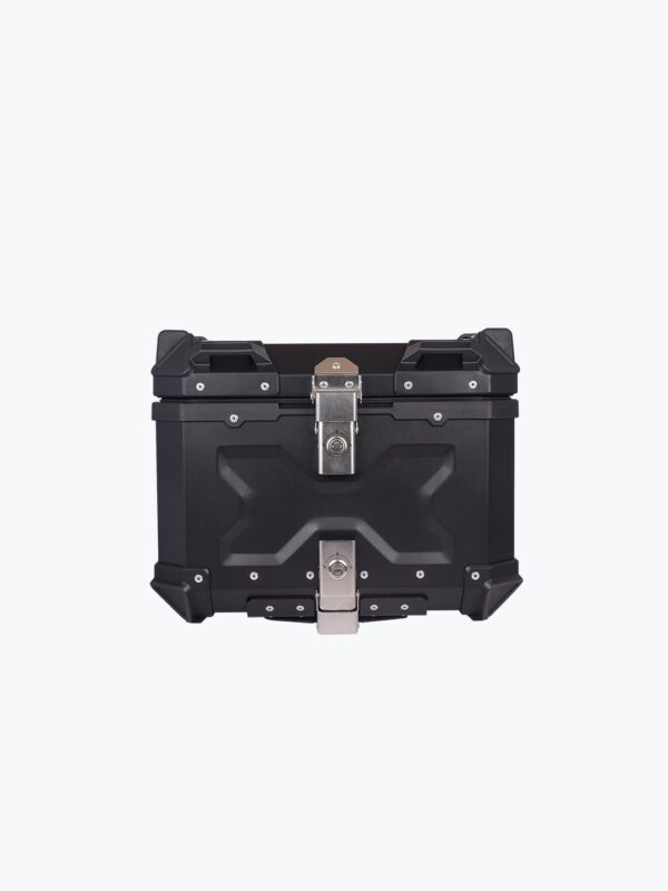 Aluminum Top Box 45L Black Motorcycle