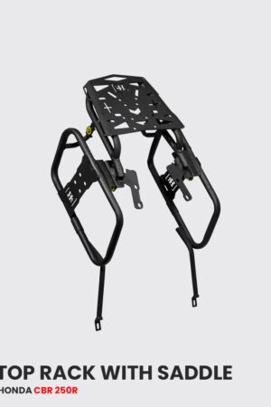 CBR250R Rack with Saddle Stay Black