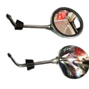 Vespa Round Rear View Mirror Set LH RH
