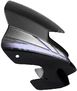 CD Deluxe NM Black Blue Visor