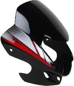 CD Deluxe NM Black Red Visor
