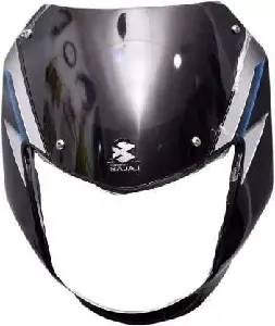 CT100 Black Blue Visor