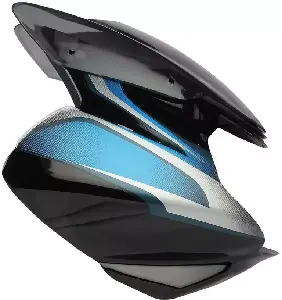 Discover 100 DTS i Black Blue Visor