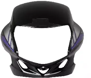 HF Deluxe 2019 Black Purple Visor