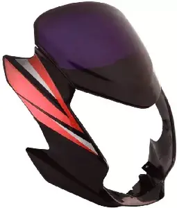 Passion Xpro Visor Black Red