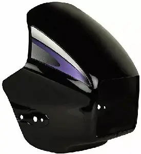 Splendor Plus Visor Black Purple