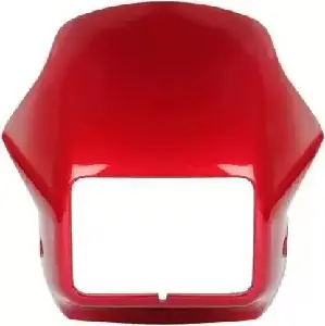 Splendor Plus Red Visor