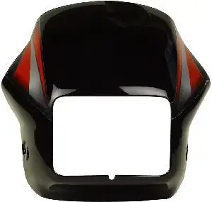 Splendor Pro Visor Black Red